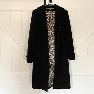 Kenneth Cole Reaction Coat - Black - SZ 4